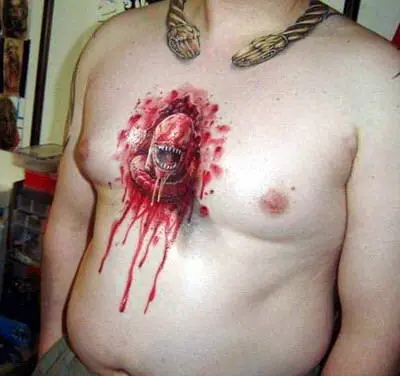tatuajes fosforescentes + tatuajes raros