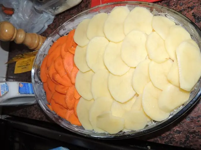 mil hojas zanahorias