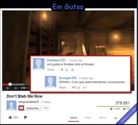 Comentarios de Youtube!!