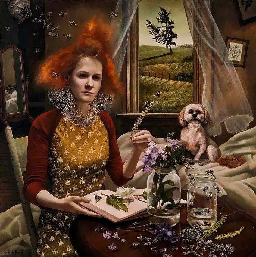 Pinturas de Andrea Kowch