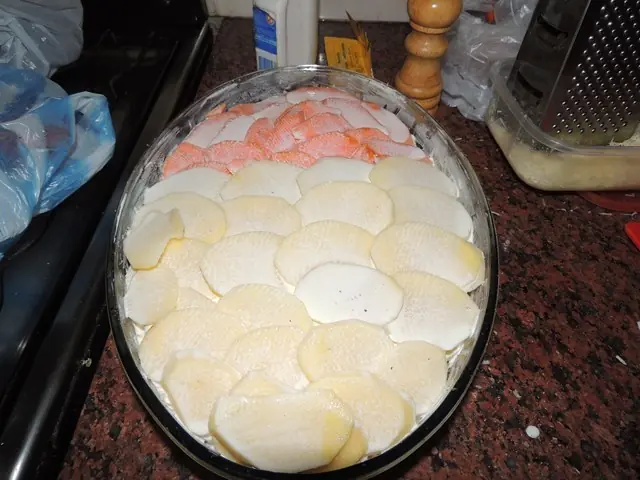 Mil hojas de papas y zanahorias - Foto receta