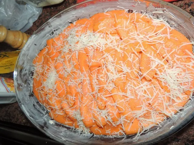 mil hojas papas y zanahorias