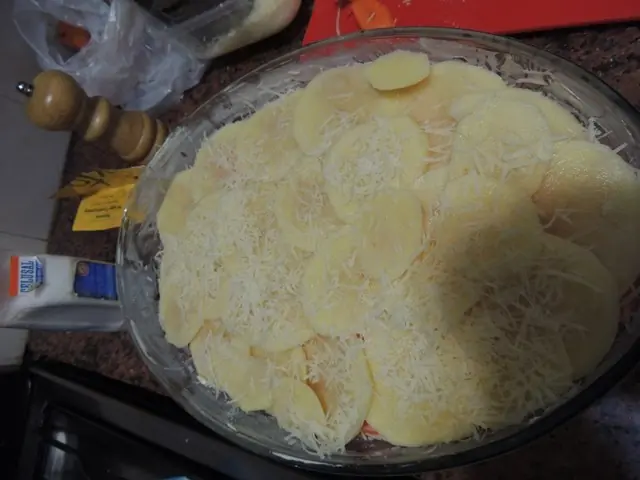 mil hojas papas