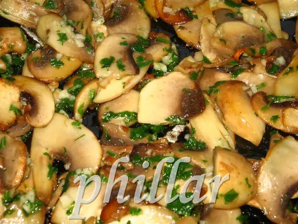 panqueque de hongos y jamón( fotos-receta)