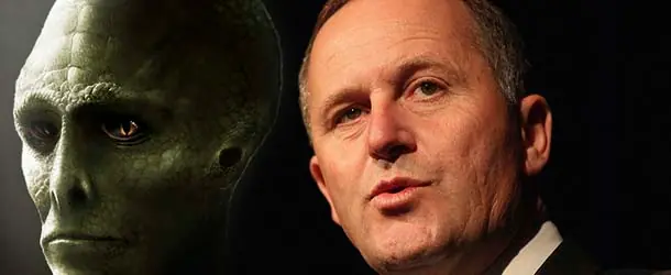 “No Soy un Reptiliano” , Declara John Key
