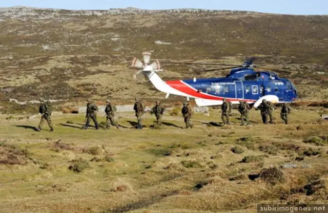 Así es la base militar británica de Malvinas