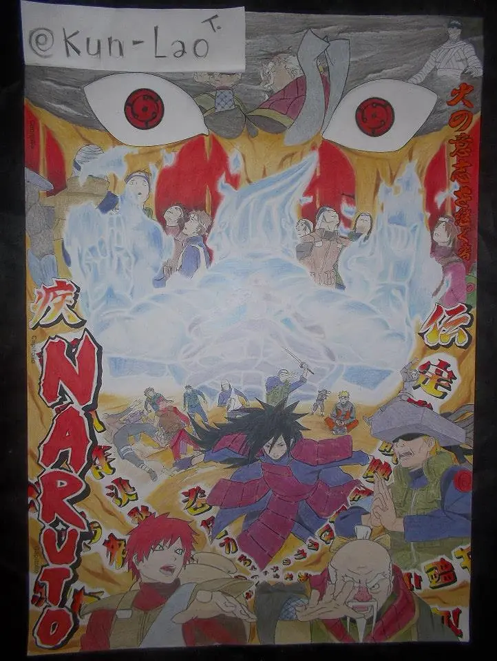 Mi dibujo de naruto shipuden