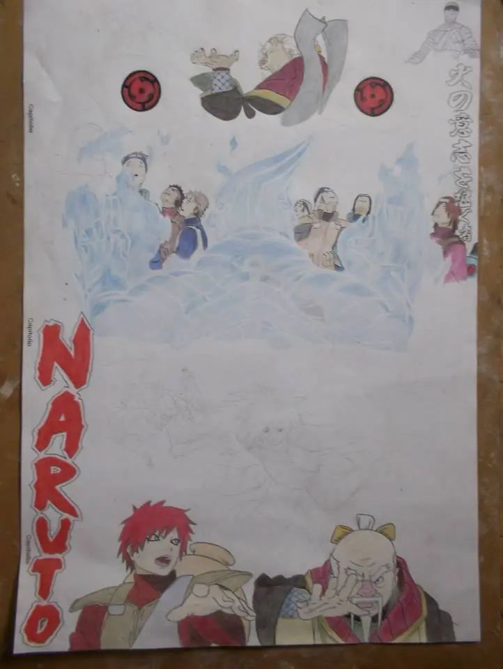 Mi dibujo de naruto shipuden