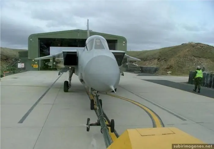 Así es la base militar británica de Malvinas