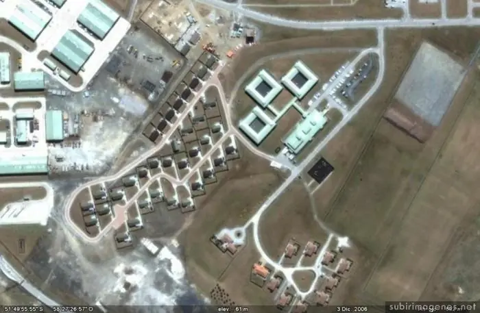 Así es la base militar británica de Malvinas