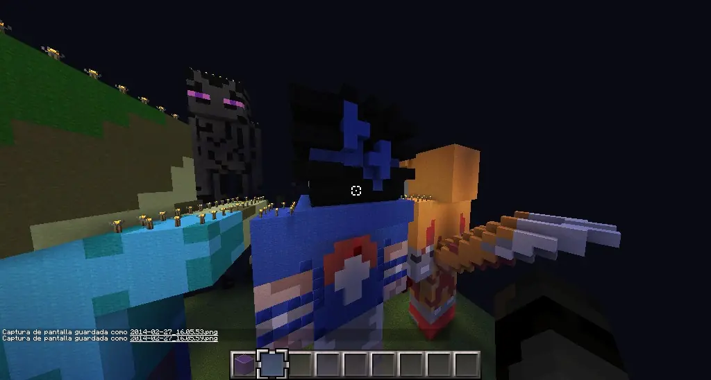 Pixel-Arts Minecraft -  En 3D, y muy currados!