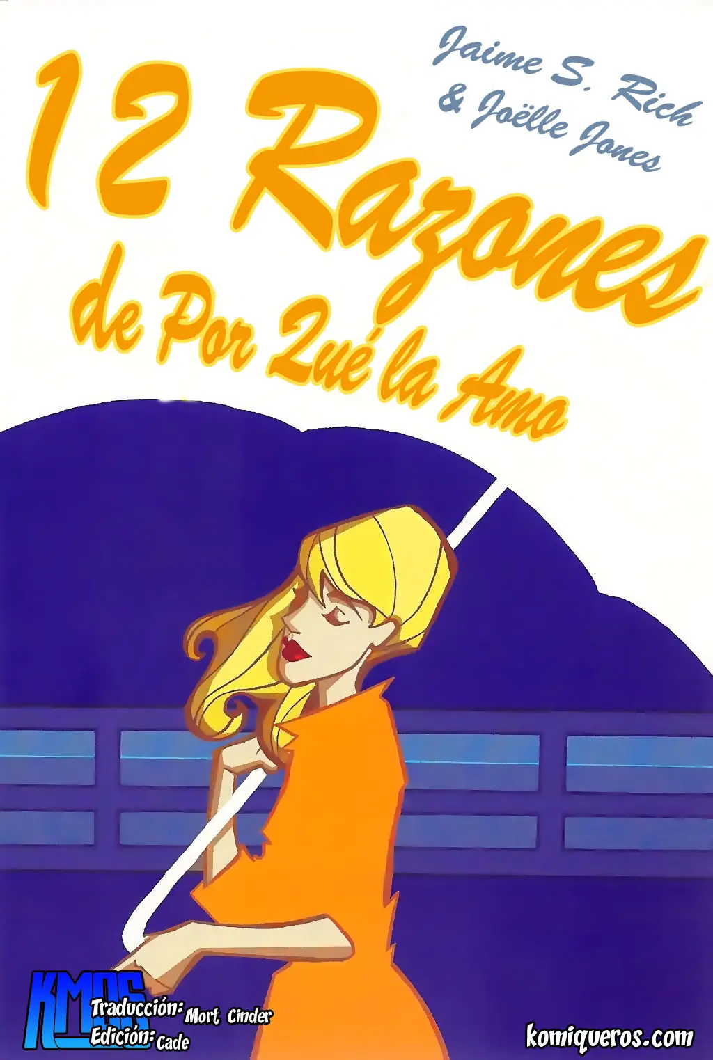 Novela gráfica: 12 razones de por qué la amo.