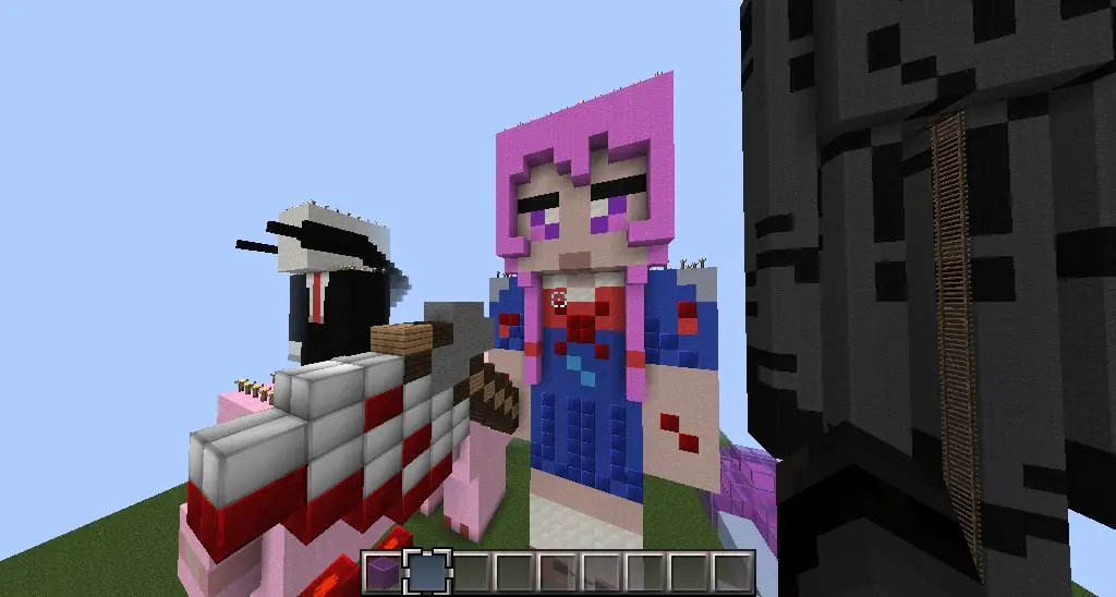 Pixel-Arts Minecraft -  En 3D, y muy currados!