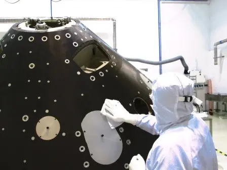 Microbios en el espacio