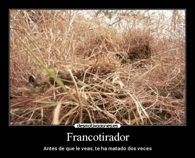 Francotiradores: Tecnicas