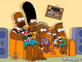 'Los Simpsons' se vuelven negros.!