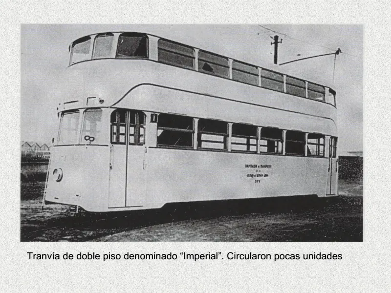 Tranvías de Buenos Aires.