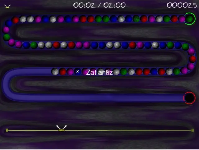 ZAZ: Juego similar a ZumaDeluxe en Linux