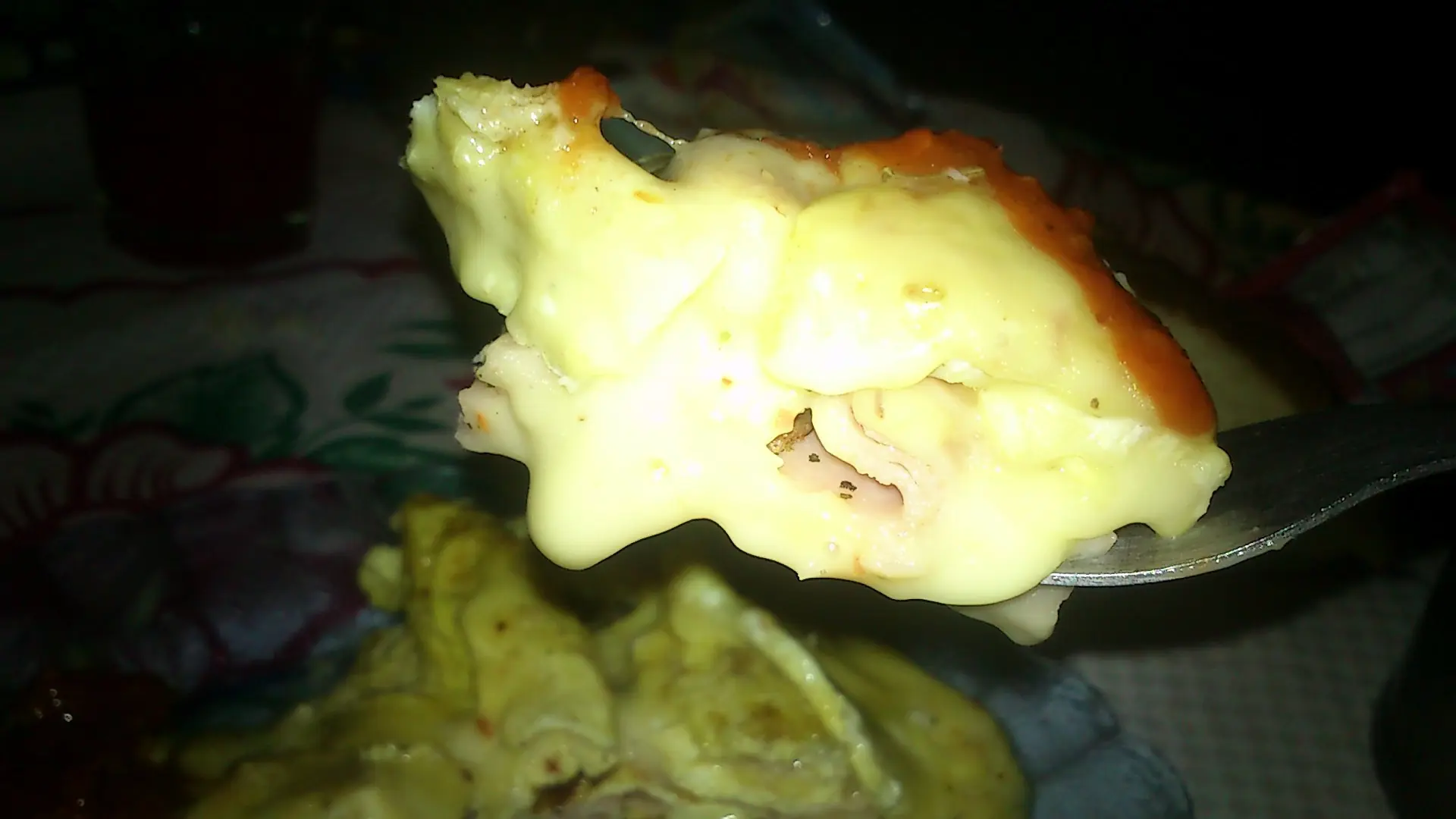 omelette de jamón y queso - fotoreceta