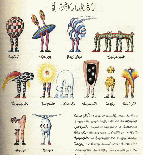 Codex Seraphinianus - Descripción de un mundo desconocido.