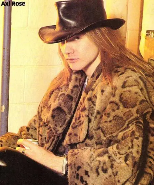 Los distintos sombreros de Axl Rose