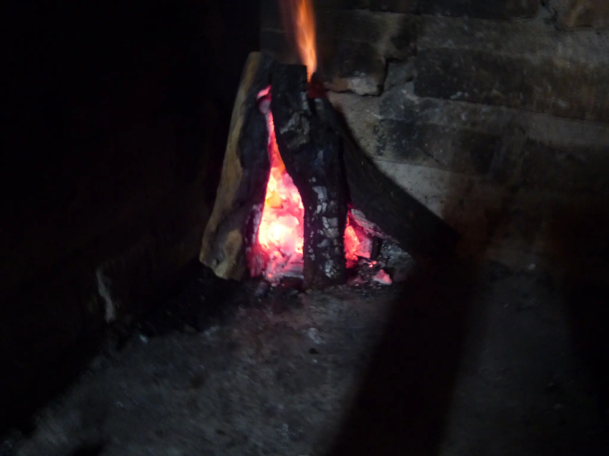 Pizza a la parrilla a leña por Orgullo