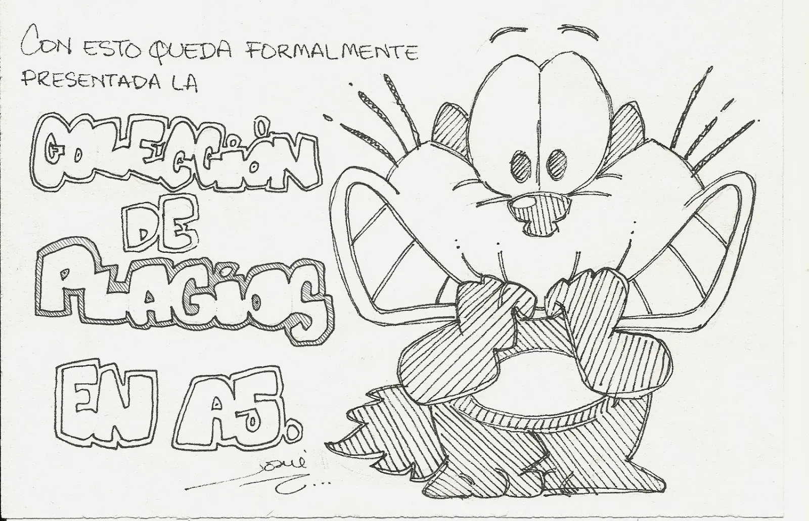 Coleccion de Plagios en A5.