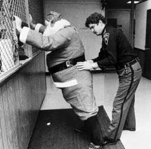 Cayó en cana Papa Noel. No pasará este año