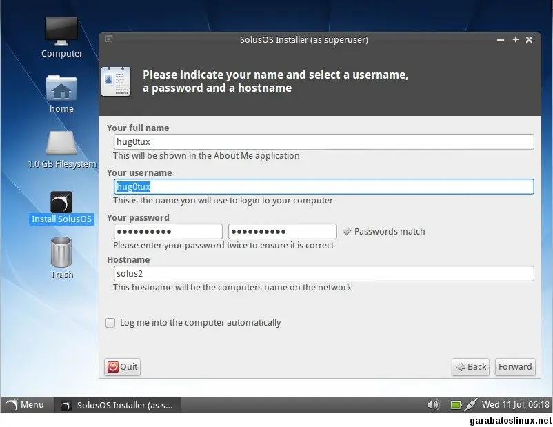 Como instalar SolusOS 2 Alpha 5 paso a paso