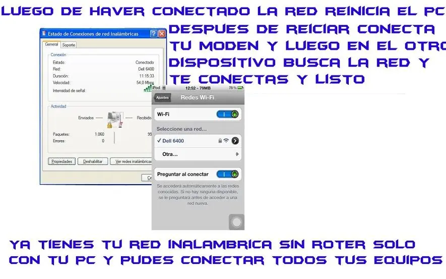 Configura tu PC como router (solo XP)