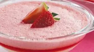gelatina con mousse