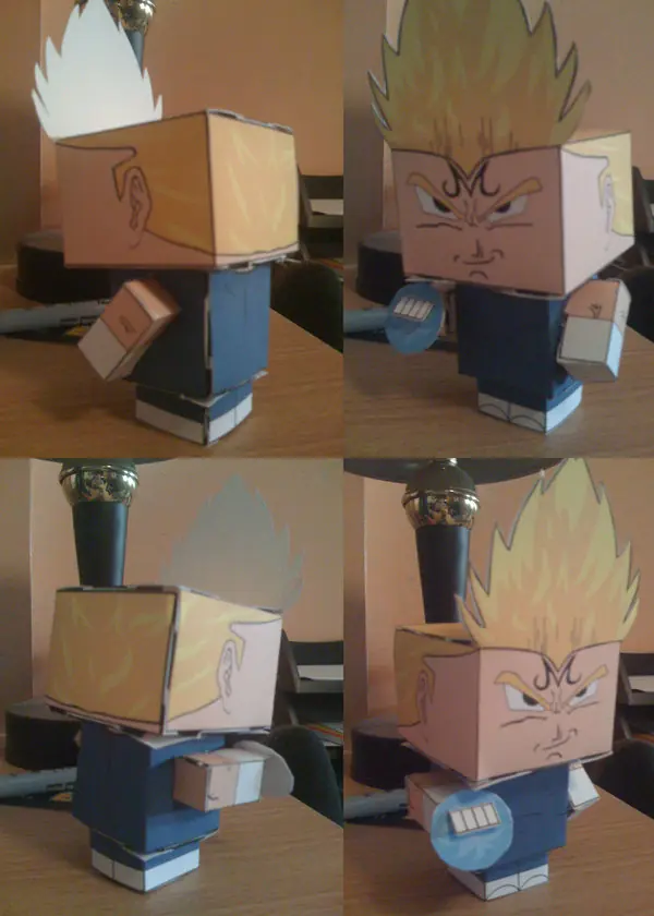 Haz tus personajes dragon ball (facil).