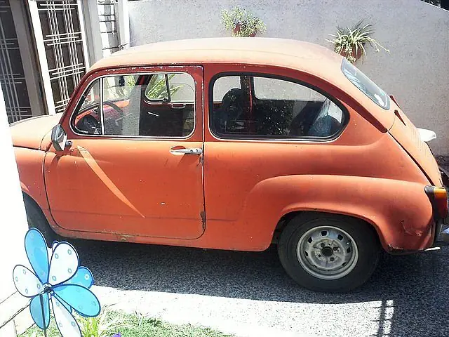 Restauracion de mi auto, Fiat 600