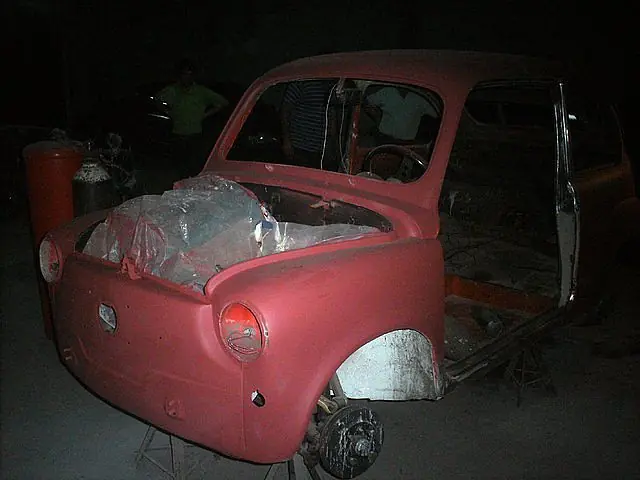 Restauracion de mi auto, Fiat 600