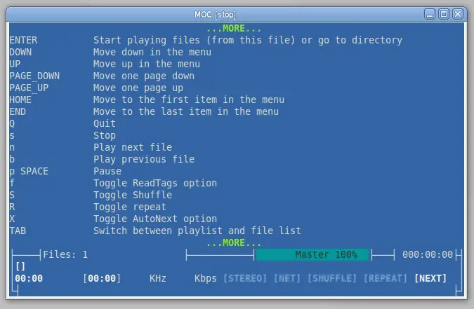 Programas de consola que uso o pienso usar
