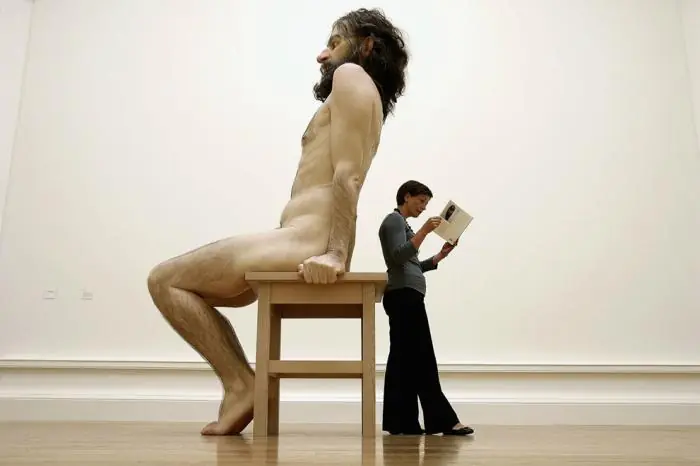 Arte Hiperrealista Ron mueck