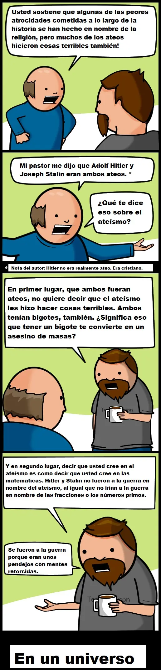 Guerra en el nombre de las matemáticas...