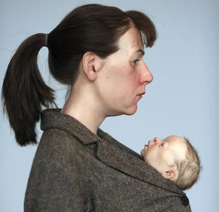 Arte Hiperrealista Ron mueck