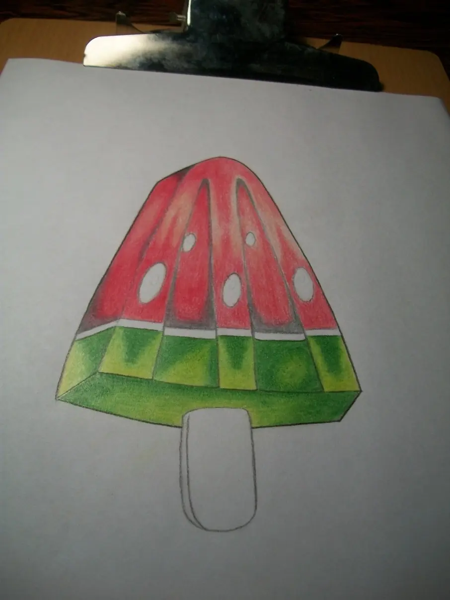 Dibujo A Lapices De Color Paso a Paso