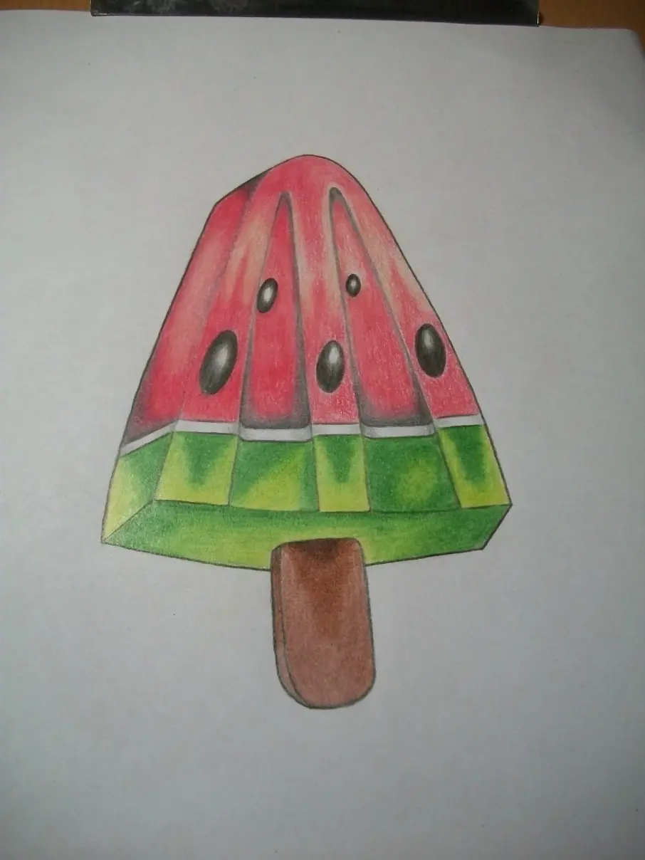 Dibujo A Lapices De Color Paso a Paso