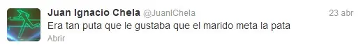 Las mejores frases del flaco Chela