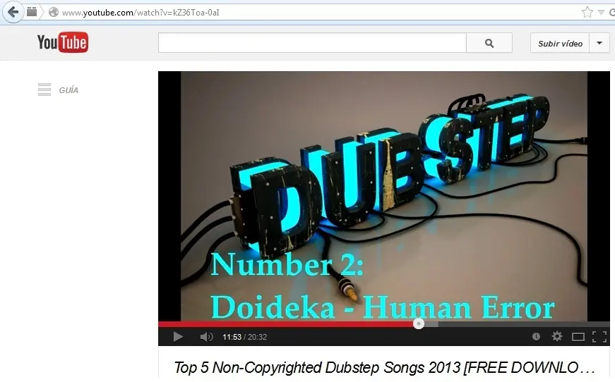 Cómo descargar mp3 de YOUTUBE