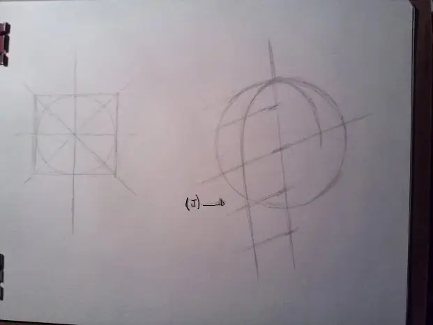 Cómo dibujar el rostro en vista de 3/4´s (Tutorial)