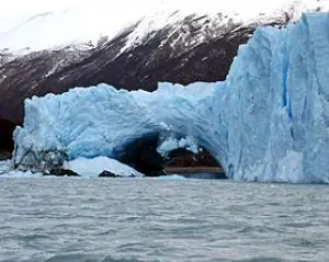 se rompió el glaciar