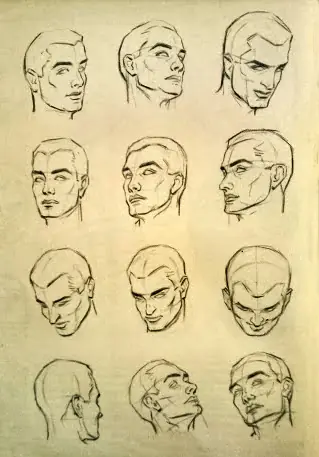 Cómo dibujar el rostro en vista de 3/4´s (Tutorial)