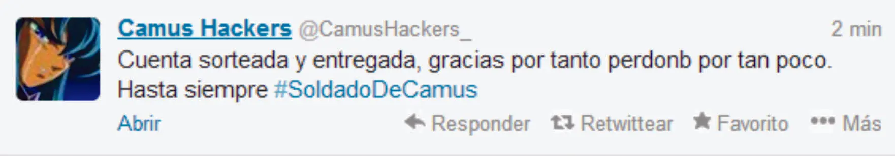 Camus Hacker,el kaker no se rinde. act 4-02