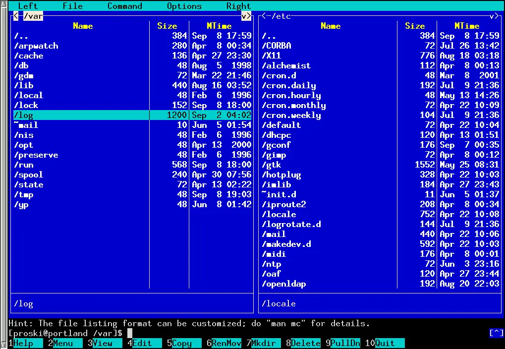 Programas de consola que uso o pienso usar