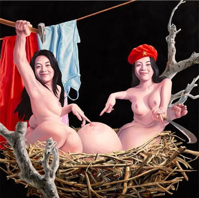 La deformidad pop de Nguyen Xuan Huy