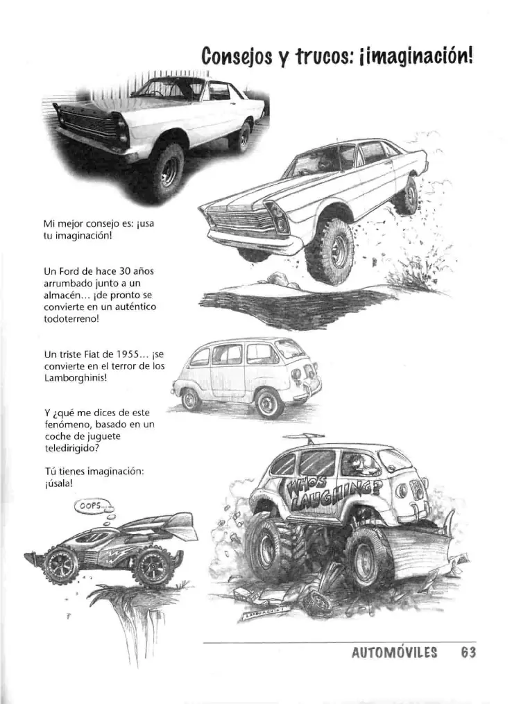 como dibujar autos paso a paso