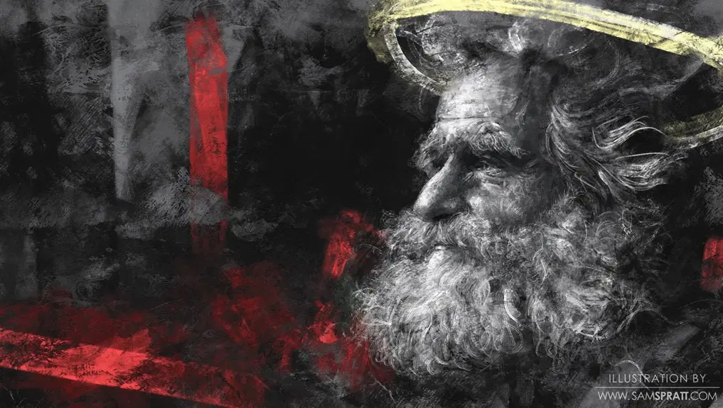 Mi primer Post - Sam Spratt, personajes en oleo.